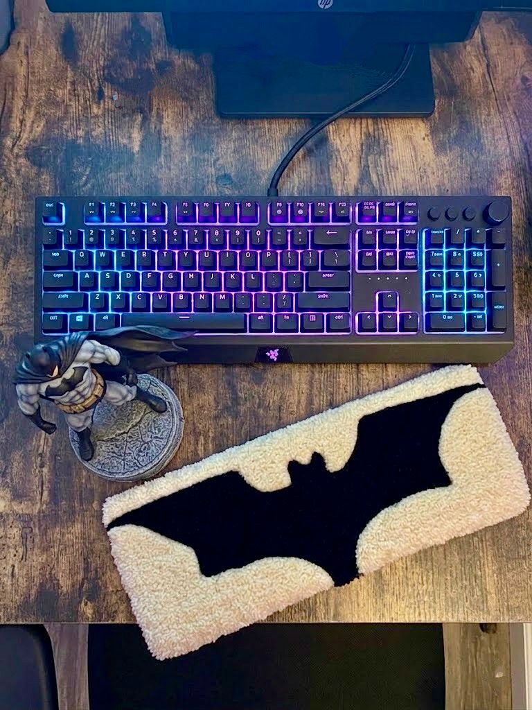 Batman "Dark Knight" Premium Keyboard Rug - ruggybuggy