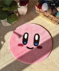 Cute Pink Star Character Rug – Soft Kawaii Tufted - ruggybuggy