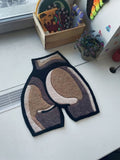 Handcrafted "Cheeky" Silhouette Premium Rug – Bold Aesthetic Anime Art Decor - ruggybuggy