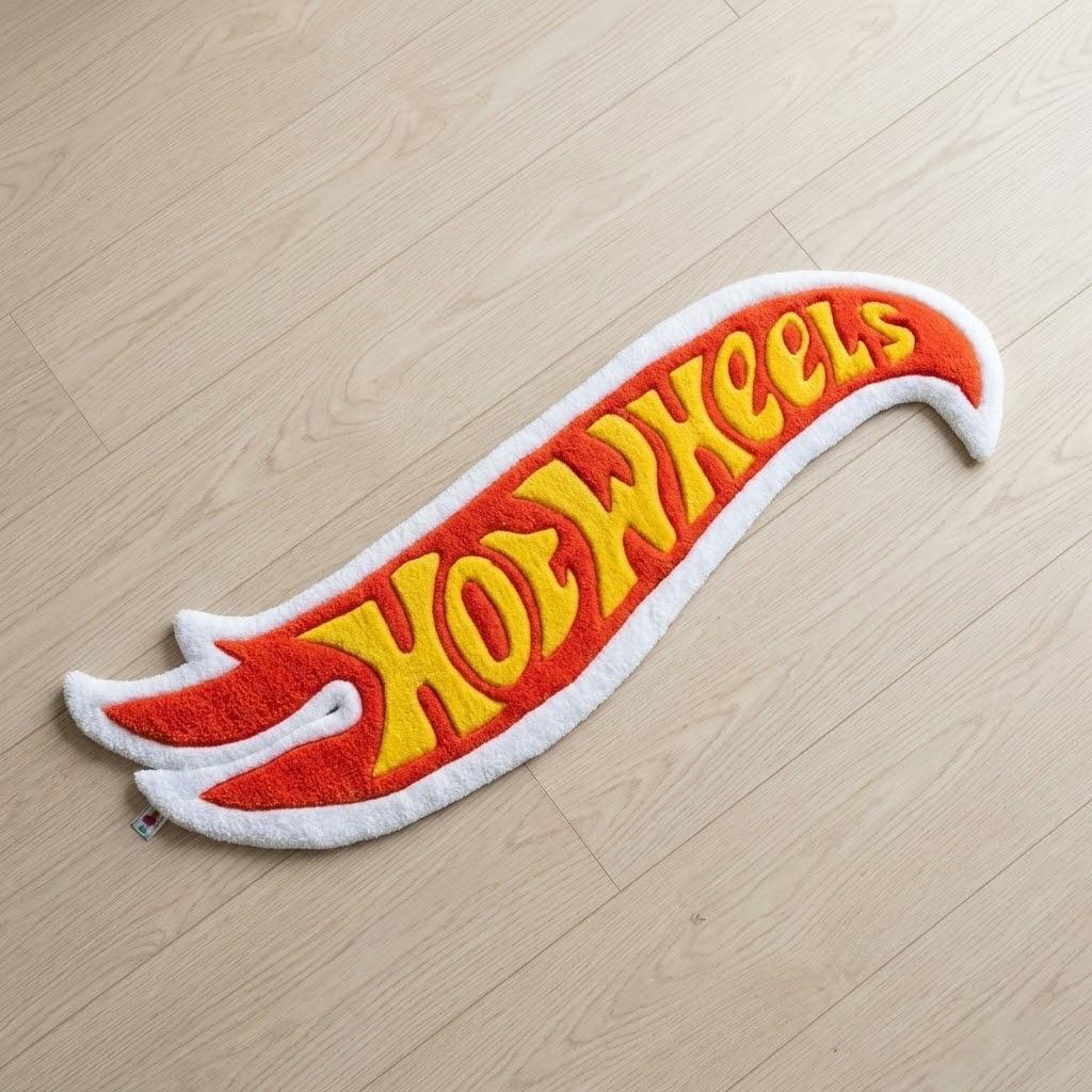 Handcrafted Hot Wheels Premium Custom Rug - ruggybuggy