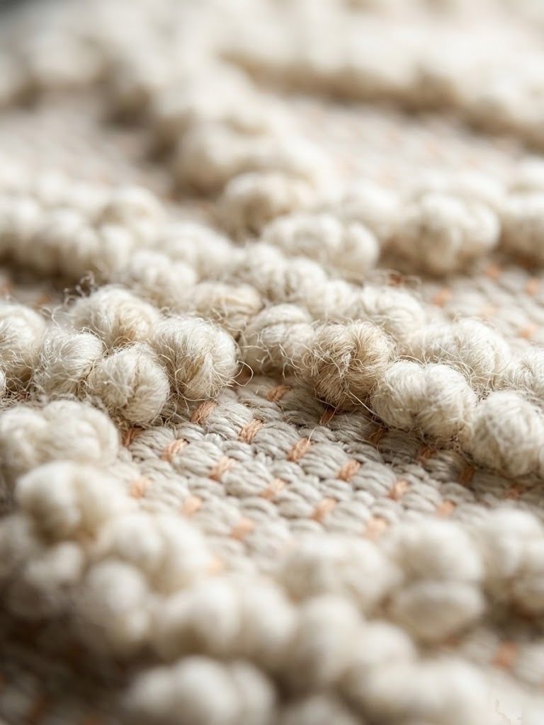 Nordic Noir: Premium Chunky Popcorn - Knit Wool Cushion – Luxury Hand - Woven Geometric Textured Accent Pillow - ruggybuggy