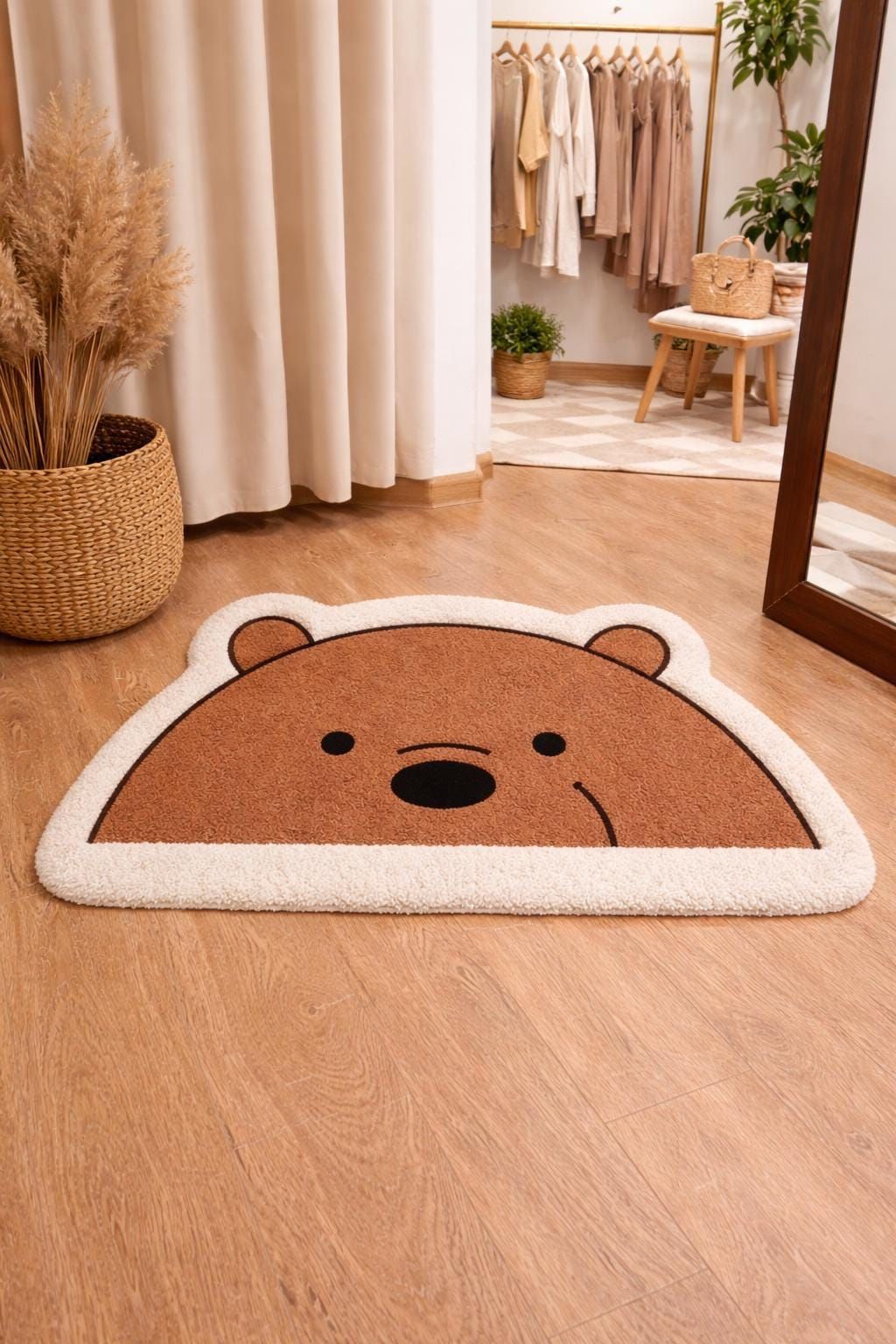 Premium We Bear Bears Grizzley Rug – Handcrafted Floor Rug for Modern Homes - ruggybuggy