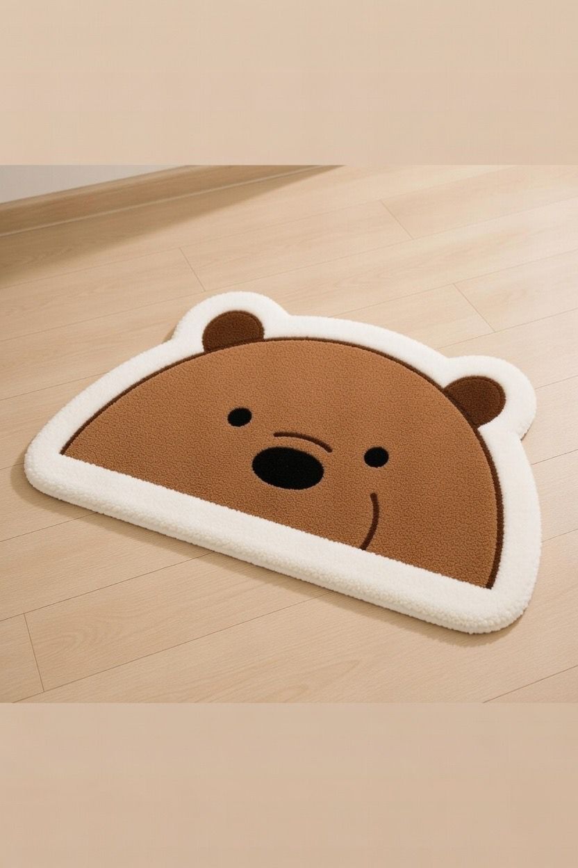 Premium We Bear Bears Grizzley Rug – Handcrafted Floor Rug for Modern Homes - ruggybuggy