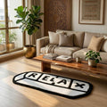 "RELAX" 3D Pill Handcrafted Premium Statement Rug - ruggybuggy